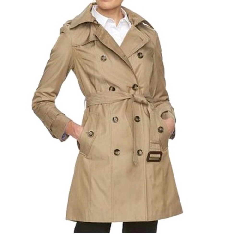 Trench rain coat